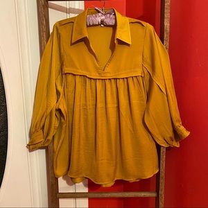 Flowy bohemian shirt M